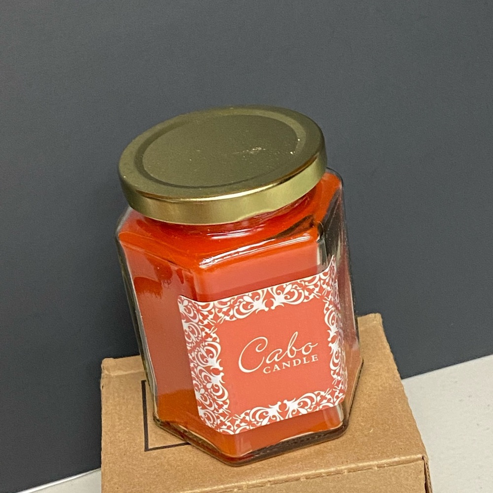 Celebrating Home Cabo jar candle- mango cooler